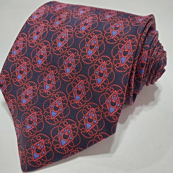 Stefano Ricci Other - Stefano Ricci for Saks Red Geometric Tie